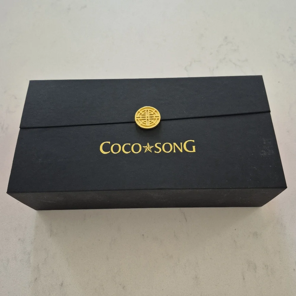Coco Song Women's Eyeglasses CV159 Stone Pavilion Col 4 51/17/140 NEW With Case